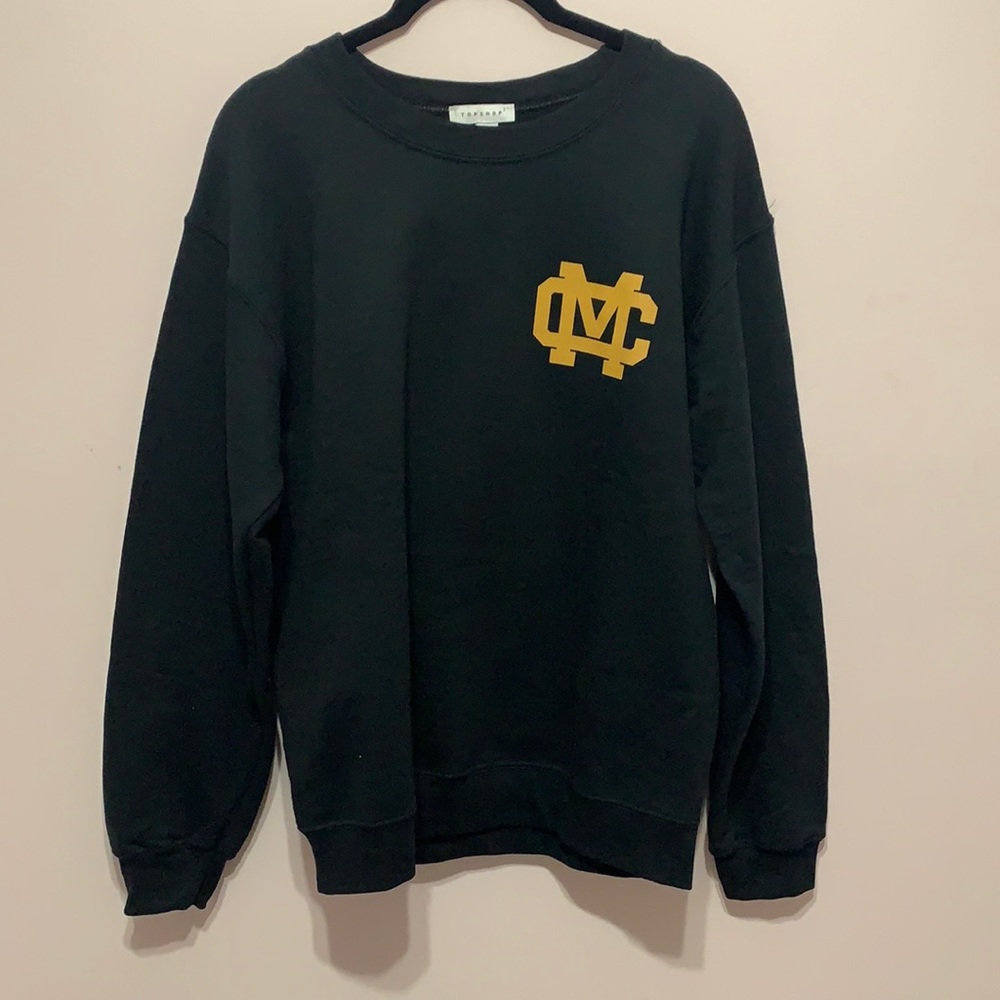 Topshop Michigan varsity sweatshirt